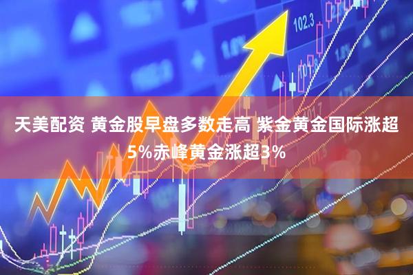 天美配资 黄金股早盘多数走高 紫金黄金国际涨超5%赤峰黄金涨超3%